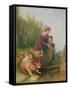 Sailing Match-William Mulready-Framed Stretched Canvas