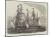 Sailing of the Hudson's Bay Company's Ships, from Gravesend-null-Mounted Giclee Print