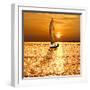 Sailing Off into the Sunset-Adrian Campfield-Framed Photographic Print