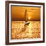 Sailing Off into the Sunset-Adrian Campfield-Framed Photographic Print