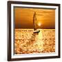 Sailing Off into the Sunset-Adrian Campfield-Framed Photographic Print