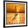 Sailing Off into the Sunset-Adrian Campfield-Framed Photographic Print