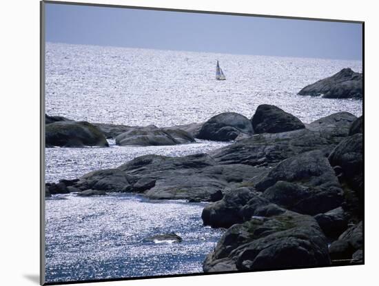 Sailing off Koster Archipelago, Bohuslan, Sweden, Scandinavia, Europe-Kim Hart-Mounted Photographic Print