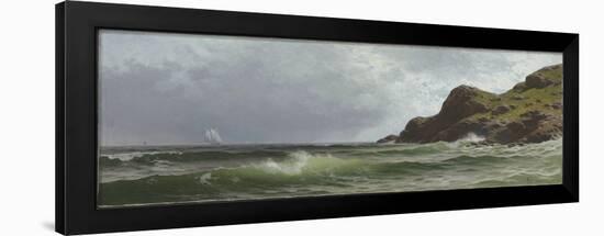 Sailing Off the Coast-Alfred Thompson Bricher-Framed Giclee Print