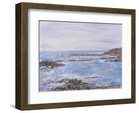 Sailing Off the Scilly Isles, 1997-Patricia Espir-Framed Giclee Print