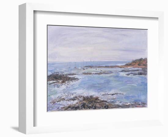 Sailing Off the Scilly Isles, 1997-Patricia Espir-Framed Giclee Print