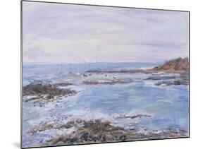 Sailing Off the Scilly Isles, 1997-Patricia Espir-Mounted Giclee Print