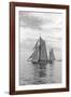 Sailing Off-Ben Wood-Framed Giclee Print