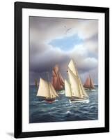 Sailing Oldtimers-Harro Maass-Framed Giclee Print