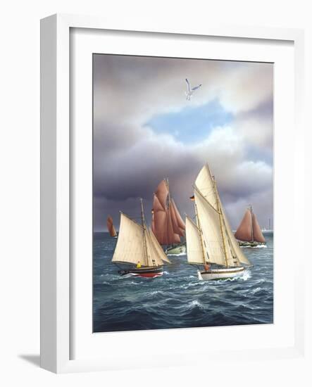 Sailing Oldtimers-Harro Maass-Framed Giclee Print