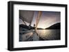 Sailing on Kootenay Lake, British Columbia, Canada-Dave Heath-Framed Photographic Print