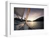 Sailing on Kootenay Lake, British Columbia, Canada-Dave Heath-Framed Photographic Print