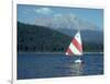 Sailing on Lake Siskiyou, Mt. Shasta, CA-Mark Gibson-Framed Photographic Print