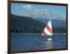 Sailing on Lake Siskiyou, Mt. Shasta, CA-Mark Gibson-Framed Photographic Print