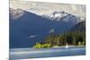 Sailing on Lake Wanaka, Wanaka, Otago, South Island, New Zealand, Pacific-Stuart Black-Mounted Photographic Print