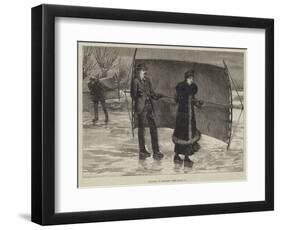 Sailing on Skates-William Bazett Murray-Framed Premium Giclee Print