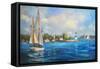 Sailing on Sunday-Allayn Stevens-Framed Stretched Canvas