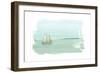 Sailing on the Bay-Sue Schlabach-Framed Art Print