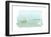 Sailing on the Bay-Sue Schlabach-Framed Art Print