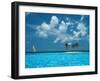 Sailing on the Blue Sea-Bill Ross-Framed Premium Photographic Print