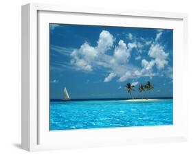 Sailing on the Blue Sea-Bill Ross-Framed Premium Photographic Print