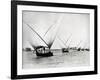 Sailing on the Nile, C.1880-Langaki-Framed Photographic Print