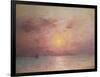 Sailing on the Sea, Evening (Voiliers sur la Mer, Le Soir)-Ferdinand du Puigaudeau-Framed Giclee Print