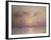 Sailing on the Sea, Evening-Fernand Puigaudeau-Framed Giclee Print