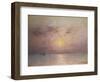 Sailing on the Sea, Evening-Fernand Puigaudeau-Framed Giclee Print