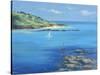 Sailing out of Salcombe, 2000-Jennifer Wright-Stretched Canvas