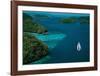 Sailing Palau-Jean-Luc Allegre-Framed Art Print