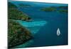 Sailing Palau-Jean-Luc Allegre-Mounted Art Print