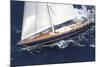 Sailing Past-Ingrid Abery-Mounted Giclee Print