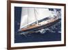 Sailing Past-Ingrid Abery-Framed Giclee Print