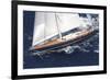 Sailing Past-Ingrid Abery-Framed Giclee Print