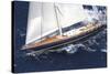 Sailing Past-Ingrid Abery-Stretched Canvas