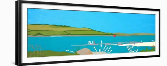 Sailing Past-Tom Holland-Framed Premium Giclee Print