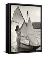 Sailing Pleasures (1951)-null-Framed Stretched Canvas