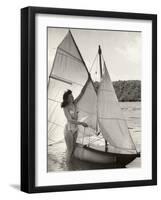 Sailing Pleasures (1951)-null-Framed Photographic Print