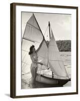 Sailing Pleasures (1951)-null-Framed Photographic Print