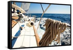 Sailing Regatta.-De Visu-Framed Stretched Canvas