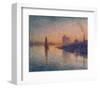 Sailing River Thames-Forge William-Framed Art Print