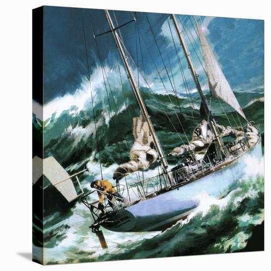 Sailing Round the World -- the Wrong Way-Wilf Hardy-Stretched Canvas