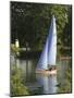 Sailing School, Arrow Valley Lake Country Park, Redditch, Worcestershire, Midlands, England-David Hughes-Mounted Photographic Print