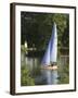 Sailing School, Arrow Valley Lake Country Park, Redditch, Worcestershire, Midlands, England-David Hughes-Framed Photographic Print