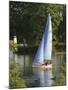 Sailing School, Arrow Valley Lake Country Park, Redditch, Worcestershire, Midlands, England-David Hughes-Mounted Photographic Print