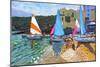 Sailing School, Calella De Palafrugall, Costa Brava, Spain, 2014-Andrew Macara-Mounted Giclee Print