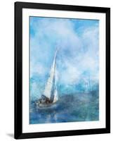 Sailing Sea 1-Ken Roko-Framed Art Print