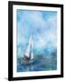 Sailing Sea 1-Ken Roko-Framed Art Print