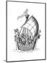 Sailing Ship, 1445-Henry Shaw-Mounted Giclee Print
